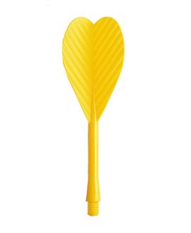 Flights HT yellow 2BA shaft bar darts