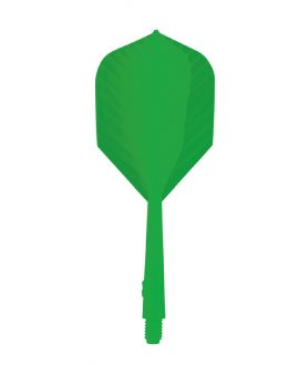 Aleta Supersonic 2BA verde 3 unidades