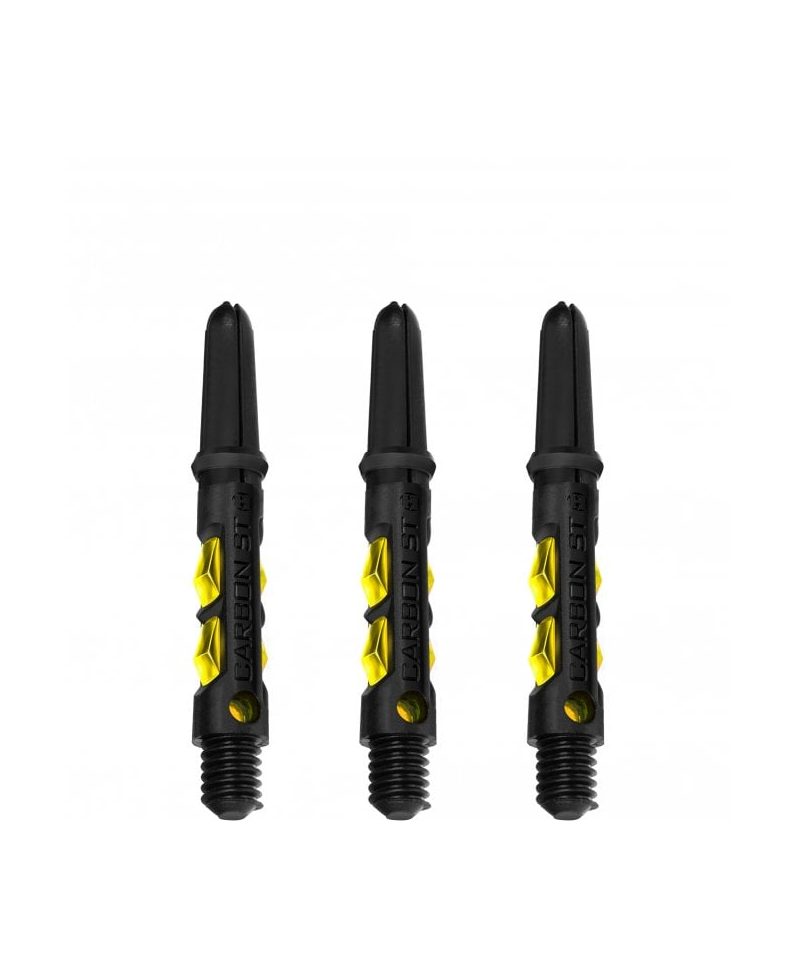 Caña Harrows darts Carbon ST corta amarilla