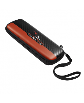 Funda estuche dardos Harrows Carbon ST pro 3 roja