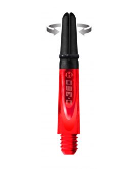 caña harrows darts Carbon 360 corta roja