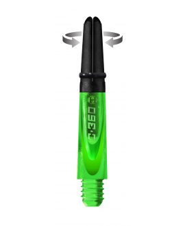 caña harrows darts Carbon 360 corta verde