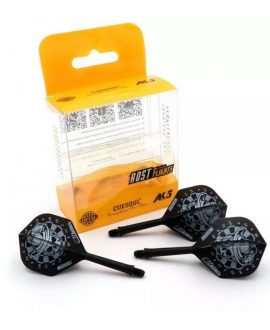 Aleta Cuesoul integrada todo en uno AK5 Jazz Metal Standard Silver Skull pack