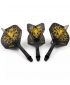Aleta Cuesoul integrada todo en uno AK5 Jazz Metal Standard Gold Skull M