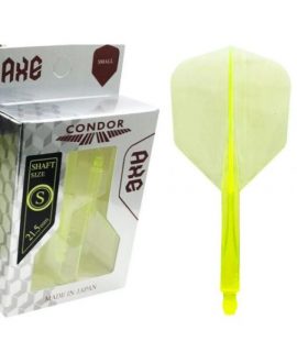 Aleta Condor AXE Dart Flights - Neon Amarillo Small pack