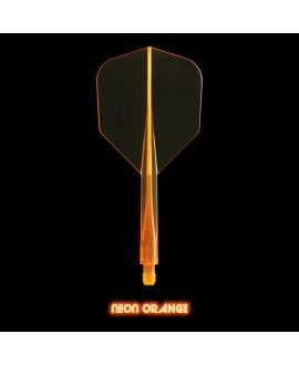 Condor AXE Dart Flights -  Neon Orange