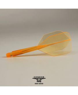 Condor AXE Dart Flights -  Neon Orange