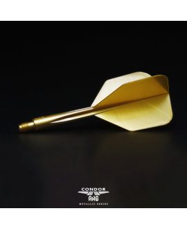 Condor AXE Dart Flights -  Champagne Gold