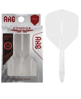 Condor AXE Dart Flights - SMALL White pack