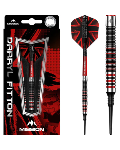 Dardos Mission Darts Darryl Fitton 95%  tungsteno