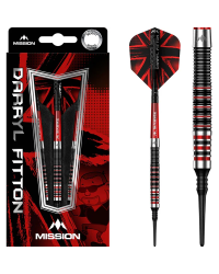 Dardos Mission Darts Darryl Fitton 95%  tungsteno