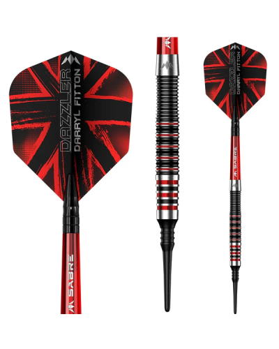 Dardos Mission Darts Darryl Fitton 95%  tungsteno