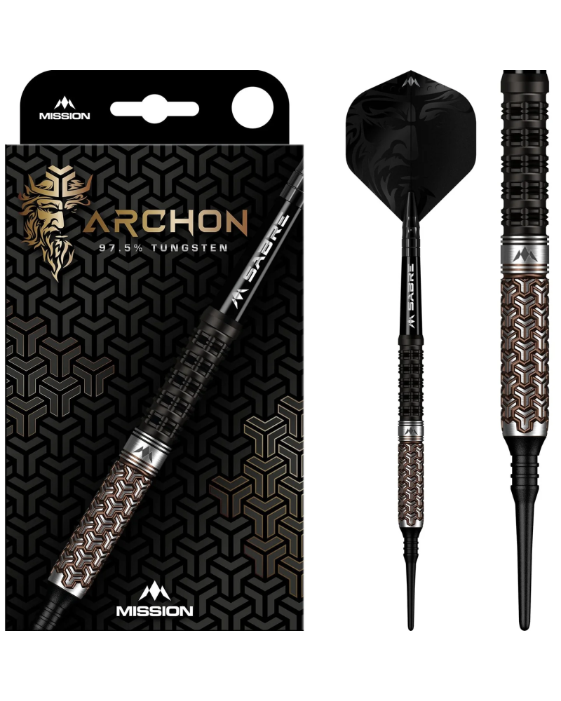 Dardos Mission Darts Archon 97.5% Tungsteno
