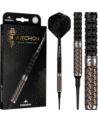 Dardos Mission Darts Archon 97.5% Tungsteno