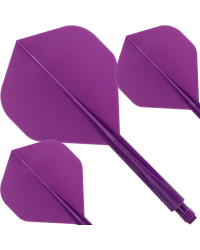 Condor AXE Dart Flights -  Purple