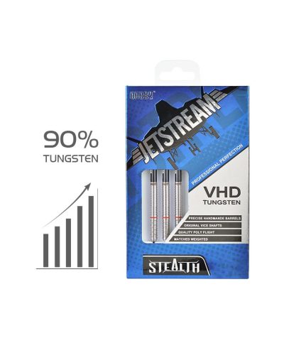 Steeltip darts One80 Jetstream Stealth 90% tungsten