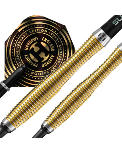 Harrows darts V-wing 90%  50th Anniversary