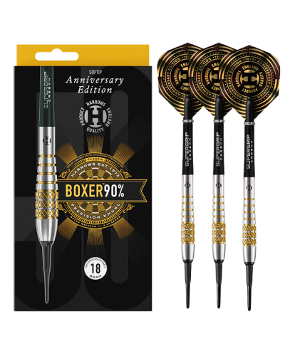 Harrows darts Boxer Bomb 90% 50th Anniversary