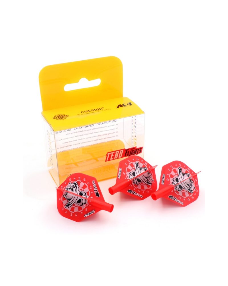 Cuesoul Tero AK4 Flight STD Red Hat  White