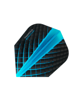 Harrows darts Quantum 6805 flights aqua