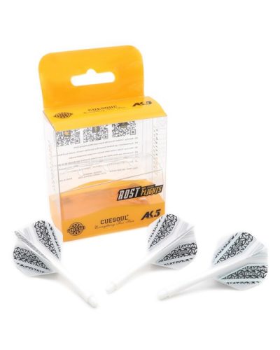 Aleta Cuesoul integrada todo en uno AK5 Rost STD Blanca Plateada Negra M