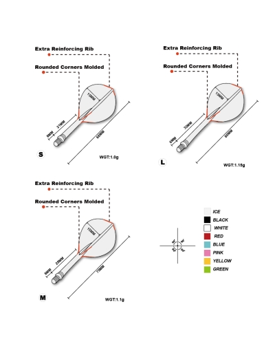 Cuesoul AK5 Rost Pear Gradient Pink L