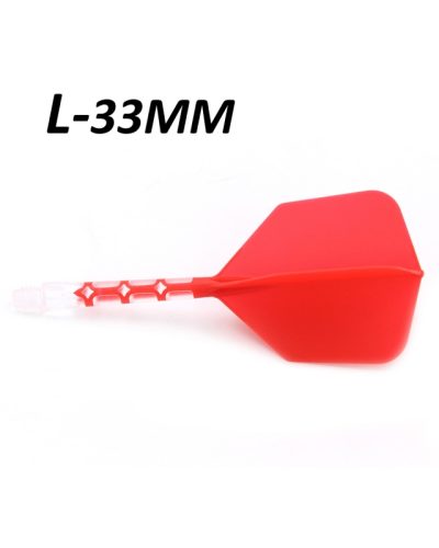 Aleta Cuesoul integrada todo en uno AK57 Rost T19 Big Wing STD Roja L