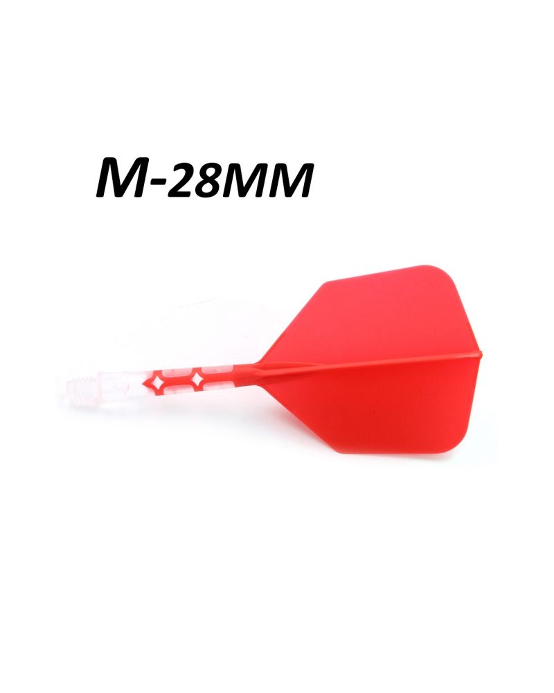 Aleta Cuesoul integrada todo en uno AK57 Rost T19 Big Wing STD Roja M