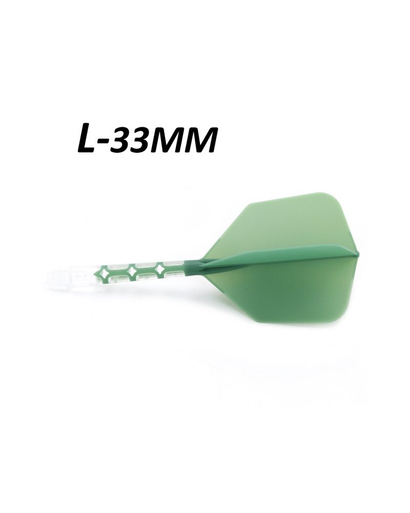 Aleta Cuesoul integrada todo en uno AK57 Rost T19 Big Wing STD Verde L