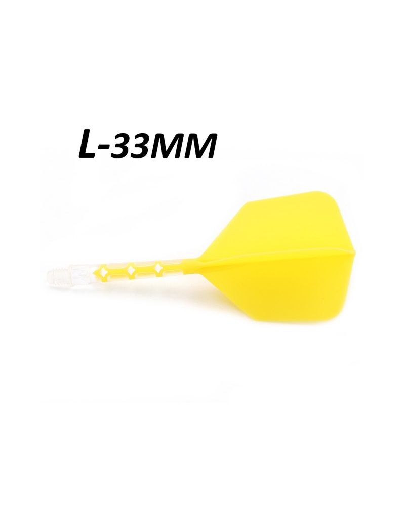 Aleta Cuesoul integrada todo en uno AK57 Rost T19 Big Wing STD Amarillo L