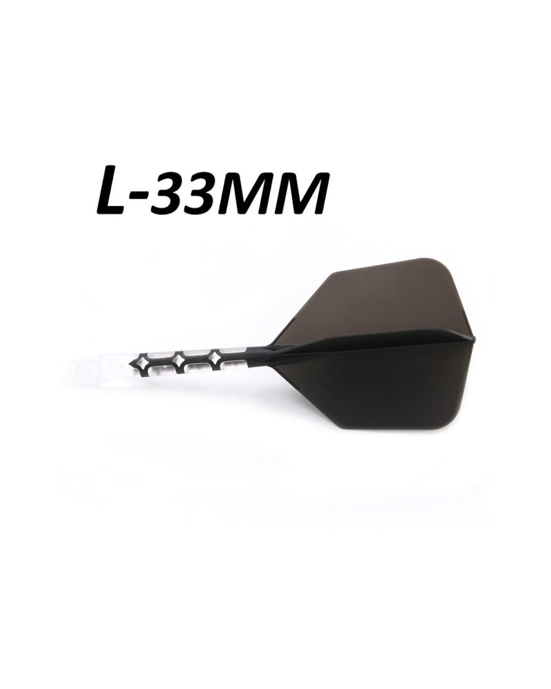 Aleta Cuesoul integrada todo en uno AK57 Rost T19 Big Wing STD Negro L