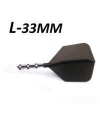 Aleta Cuesoul integrada todo en uno AK57 Rost T19 Big Wing STD Negro L