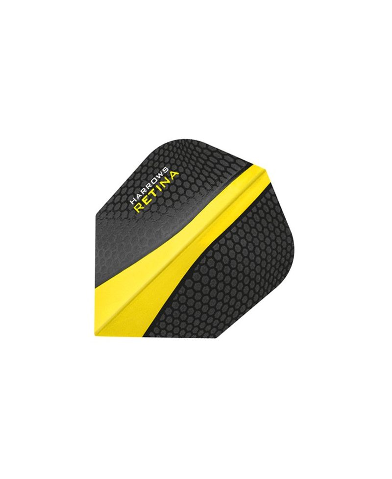 Harrows darts flights Retina 5509 yellow