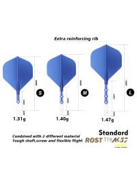 Cuesoul  AK57 Rost T19 Small STD Blue M