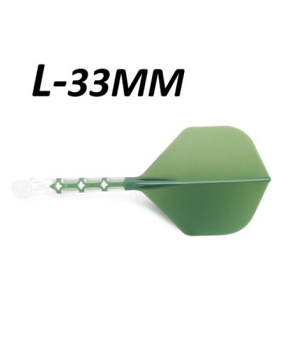 Aleta Cuesoul integrada todo en uno AK57 Rost T19 Small STD Verde L