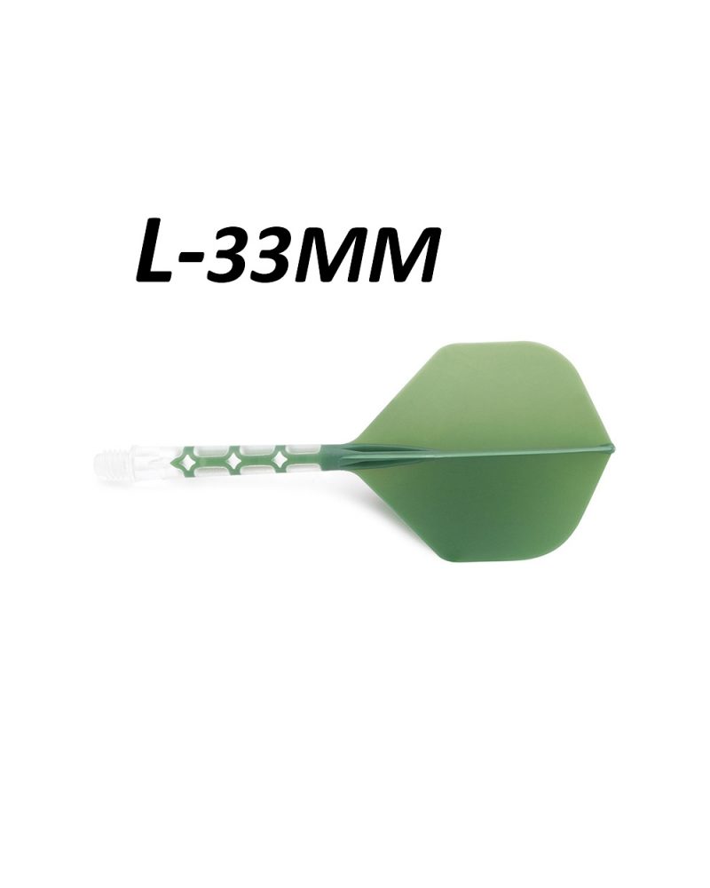 Aleta Cuesoul integrada todo en uno AK57 Rost T19 Small STD Verde L