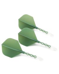 Aleta Cuesoul integrada todo en uno AK57 Rost T19 Small STD Verde L