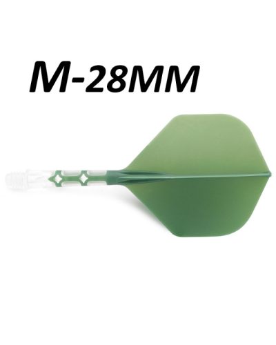 Aleta Cuesoul integrada todo en uno AK57 Rost T19 Small STD Verde M