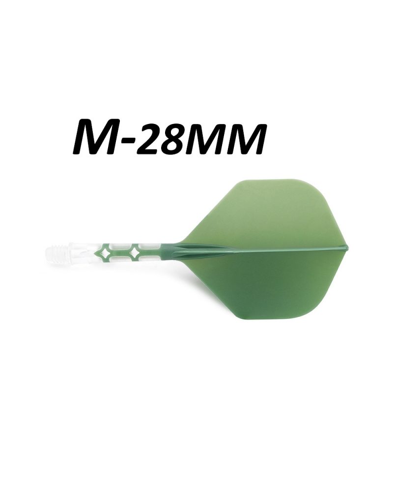 Aleta Cuesoul integrada todo en uno AK57 Rost T19 Small STD Verde M