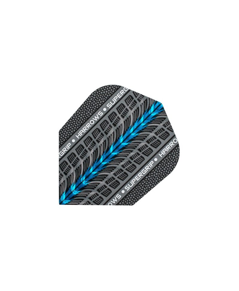 Harrows darts flights  Supergrip 1701 blue