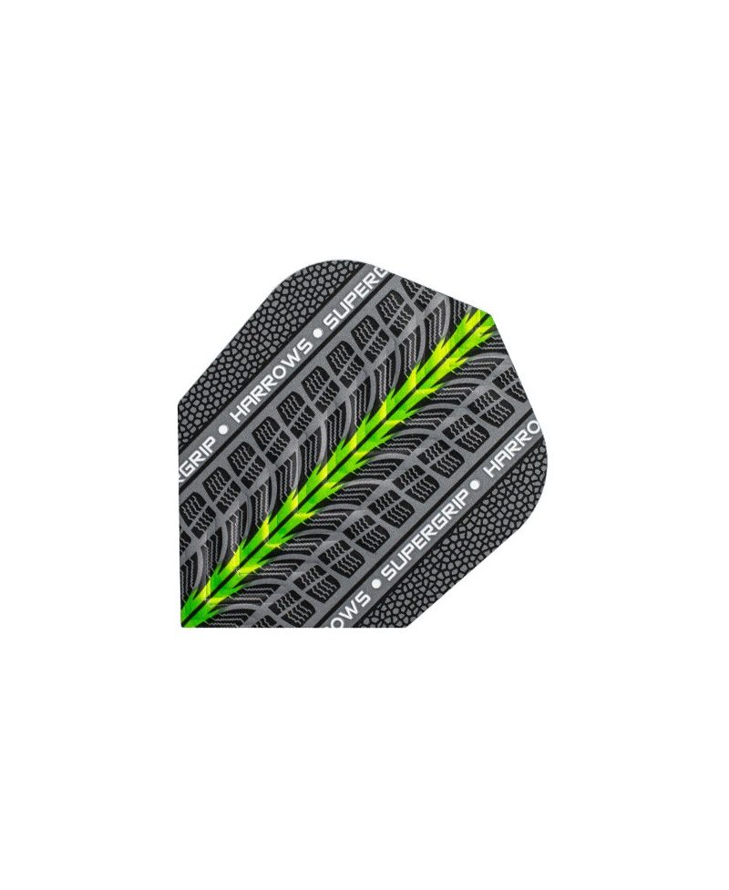 Harrows darts flights  Supergrip 1703 green