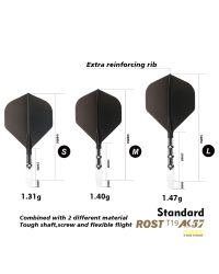 Cuesoul  AK57 Rost T19 Small STD Black S