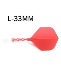 Aleta Cuesoul integrada todo en uno AK57 Rost T19 Small STD Roja L