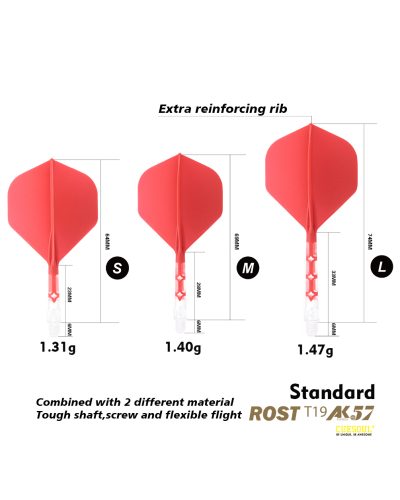 Cuesoul  AK57 Rost T19 Small STD Red S