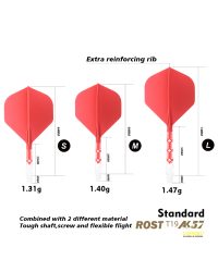 Cuesoul  AK57 Rost T19 Small STD Red S