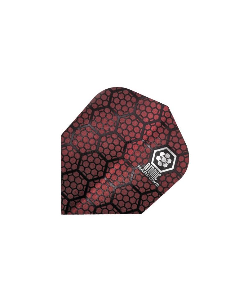 Harrows darts flights Atomic 3303 red
