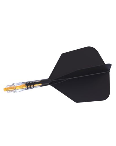 Aleta Cuesoul integrada todo en uno Rost T19 Carbon Big Wing Negro 1