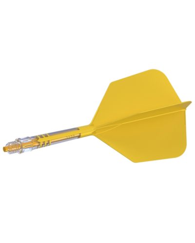 Aleta Cuesoul integrada todo en uno Rost T19 Carbon Big Wing Amarillo 4