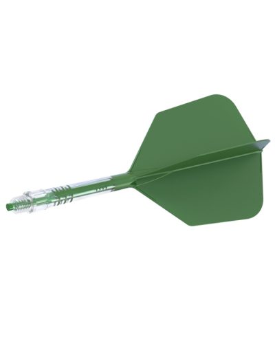 Aleta Cuesoul integrada todo en uno Rost T19 Carbon Big Wing Verde 4