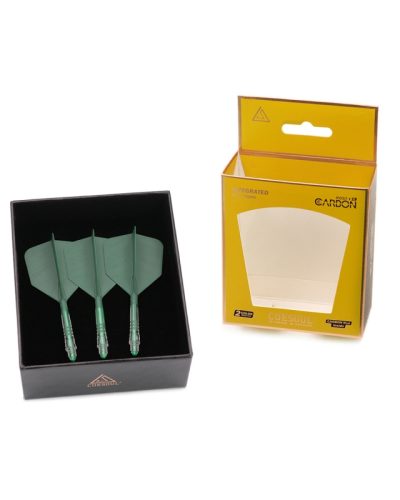 Aleta Cuesoul integrada todo en uno Rost T19 Carbon Big Wing Verde 4